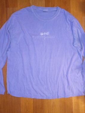 Comfort Colors Asheville Dragonfly Crewneck Long Sleeve Tee XL